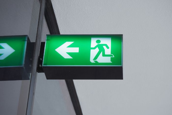 Emergency Services Exit Signage