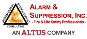 Alarm & Suppression Logo + Altus